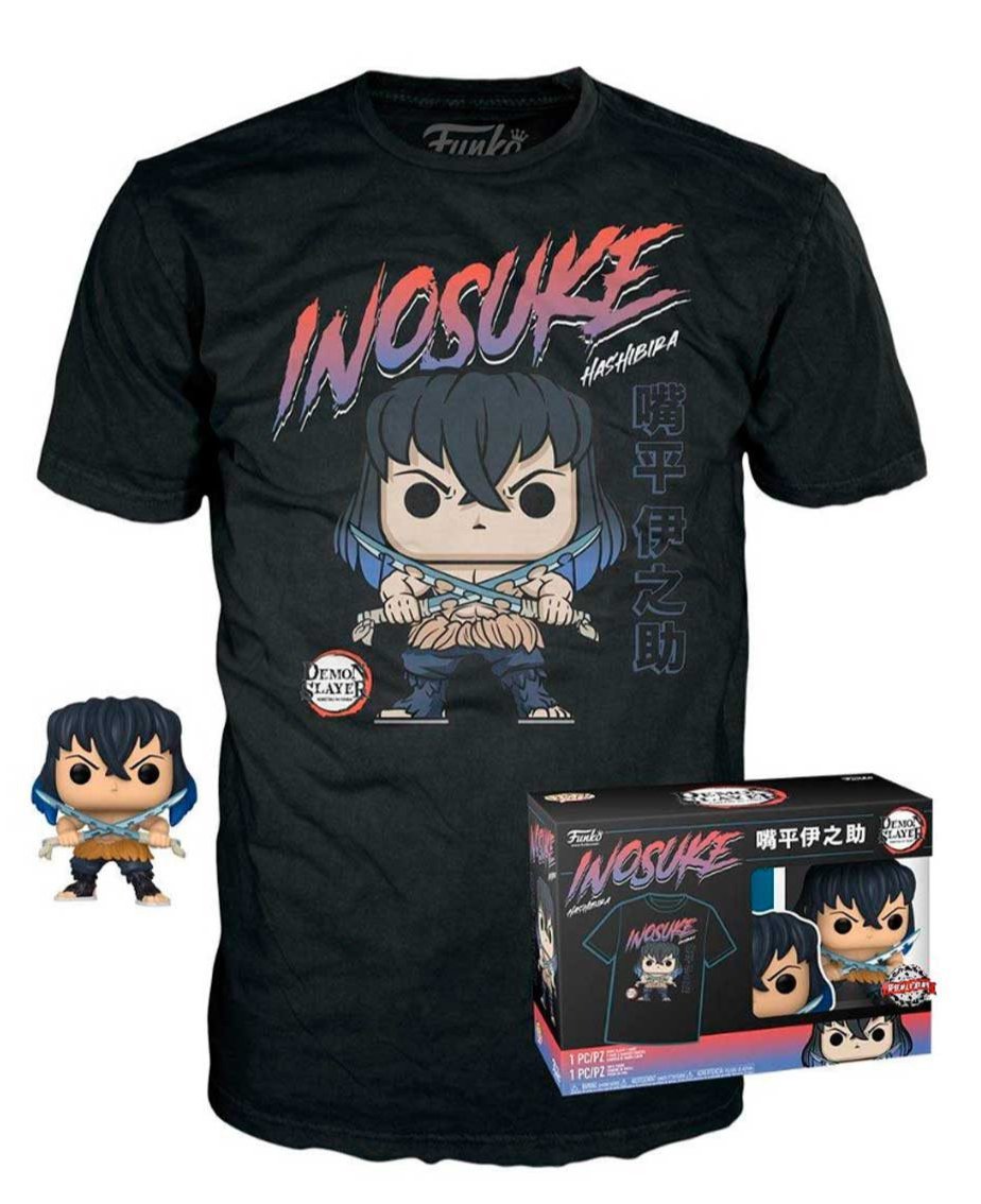 #1057 Funko Pop Inosuke Hashibira c/playera