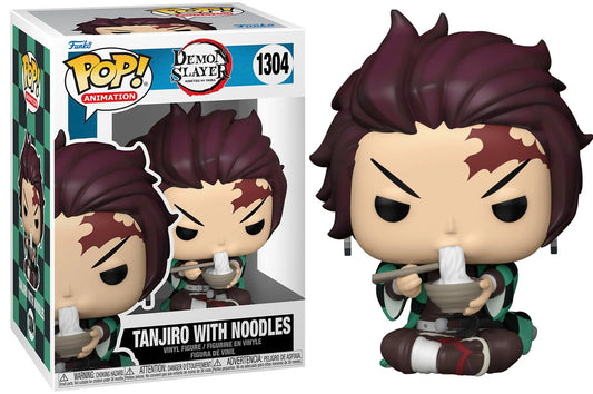 #1304 Funko Pop Tanjiro with noodles
