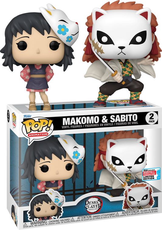 2 Pack Funko Pop Makomo & Sabito