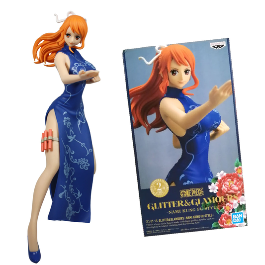 #Figura Banpresto Nami Kung Fu (Glitter & Glamorous)