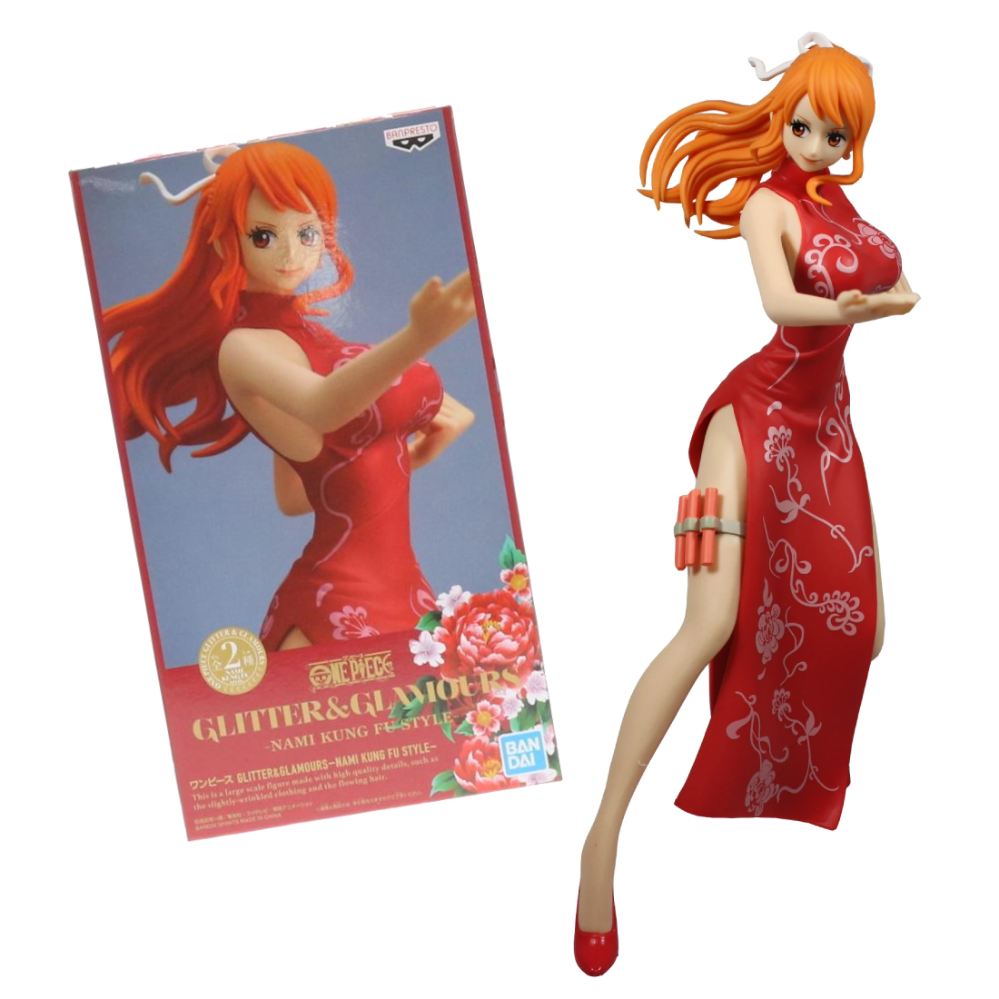 #Figura Banpresto Nami Kung Fu (Glitter & Glamorous)